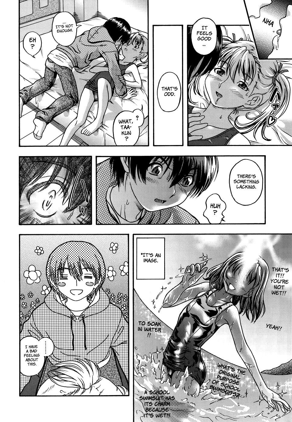 Hentai Manga Comic-Love Me Do-Chapter 6-Aki-Chan,Taa-kun And The School Swimsuit-10